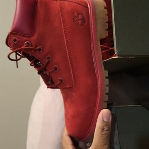 Red timberland